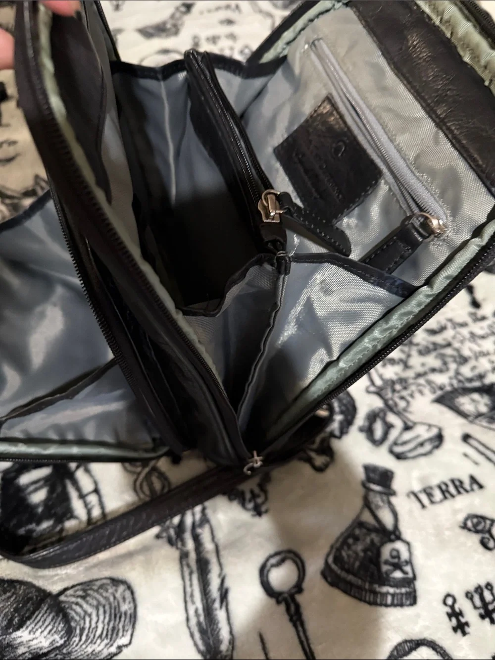 Osgoode Marley - Small Organizer Backpack - Black Leather